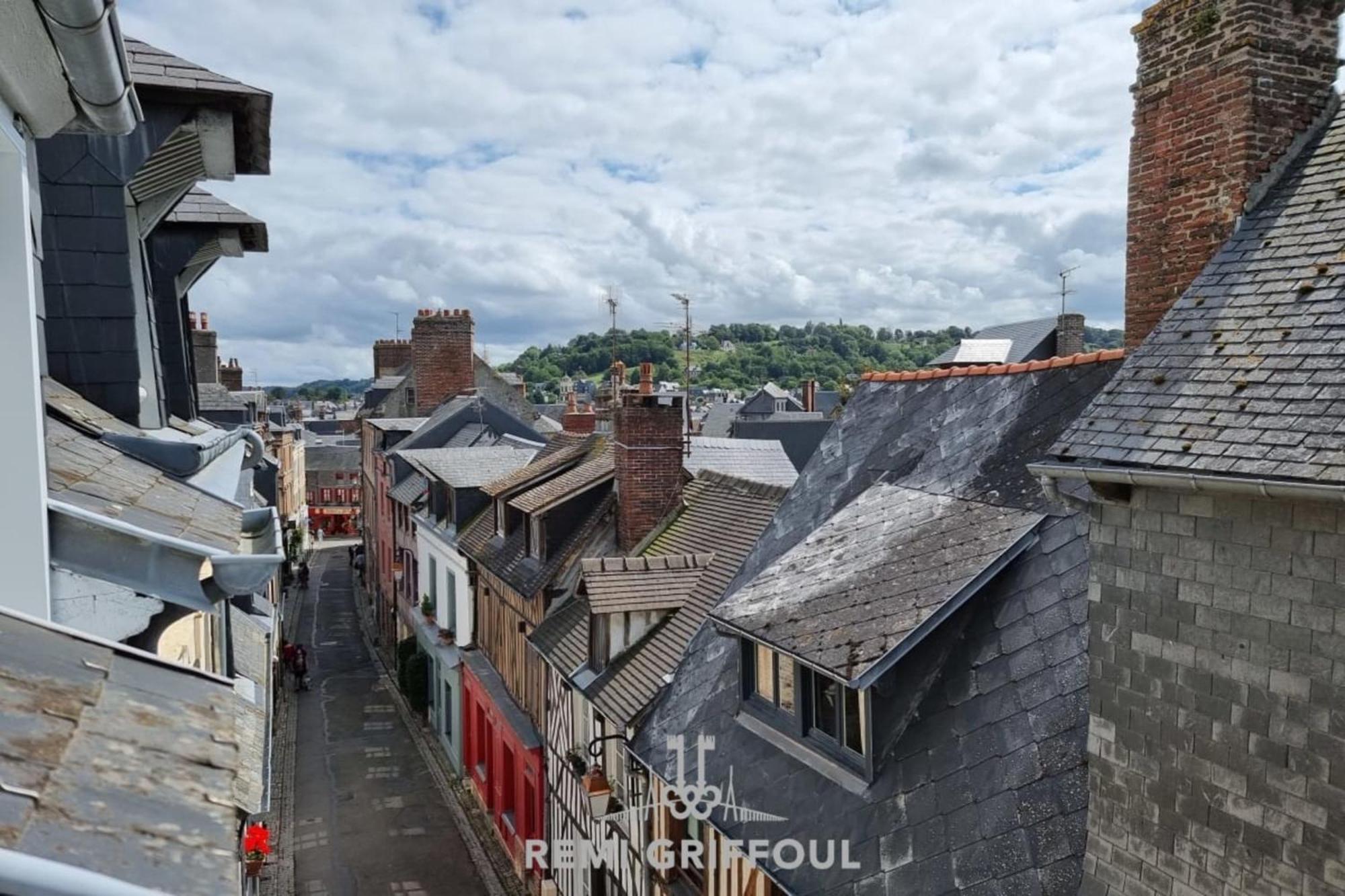 La Capucine Lovely Studio City Center Honfleur Eksteriør billede